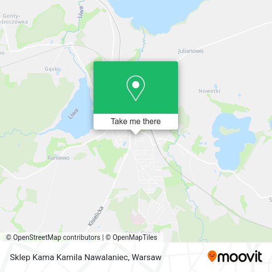 Sklep Kama Kamila Nawalaniec map