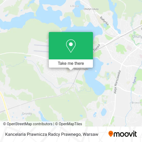 Карта Kancelaria Prawnicza Radcy Prawnego