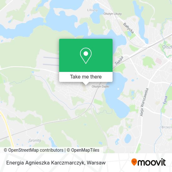 Energia Agnieszka Karczmarczyk map