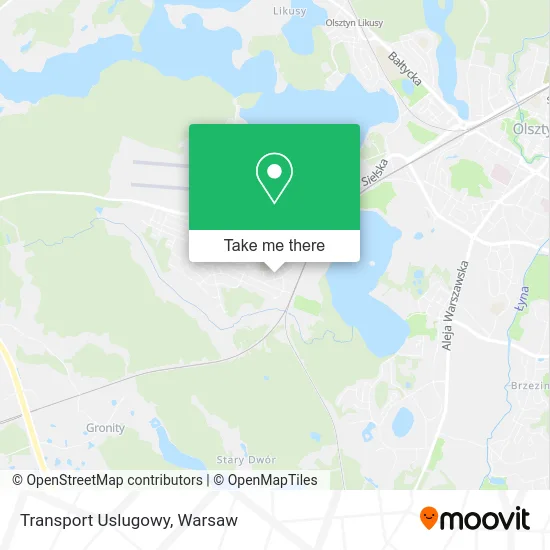 Карта Transport Uslugowy