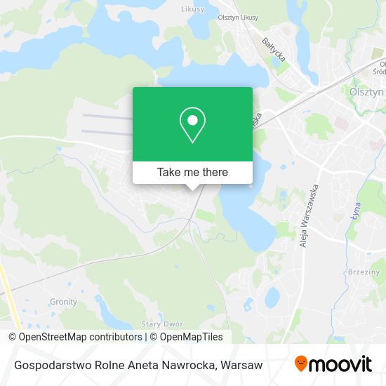 Gospodarstwo Rolne Aneta Nawrocka map