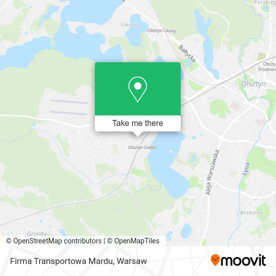 Карта Firma Transportowa Mardu