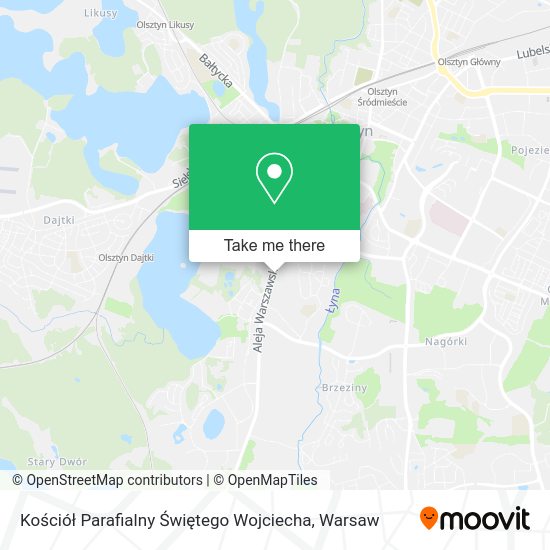 Kościół Parafialny Świętego Wojciecha map