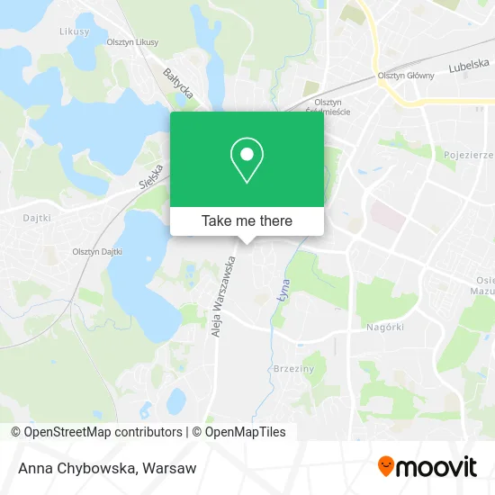 Anna Chybowska map
