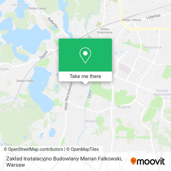 Zakład Instalacyjno Budowlany Marian Falkowski map