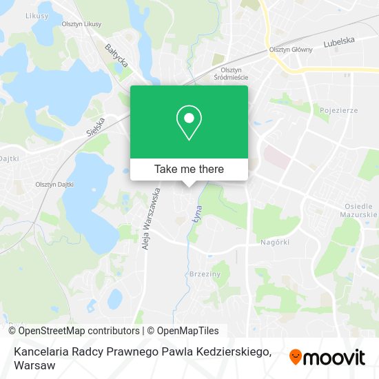 Kancelaria Radcy Prawnego Pawla Kedzierskiego map