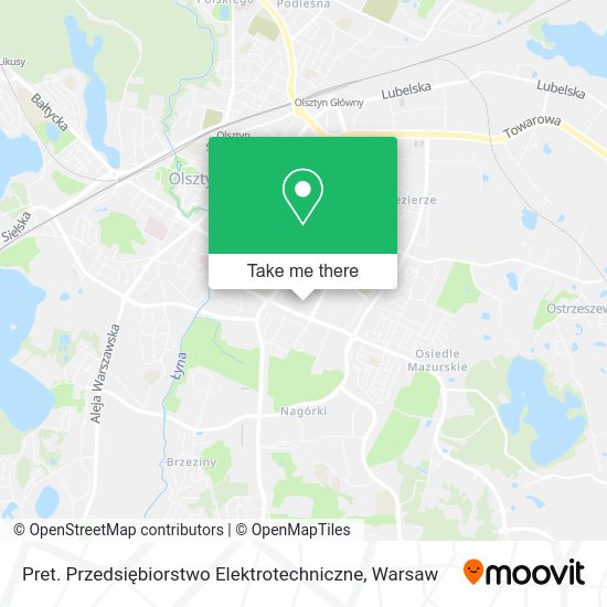 Pret. Przedsiębiorstwo Elektrotechniczne map