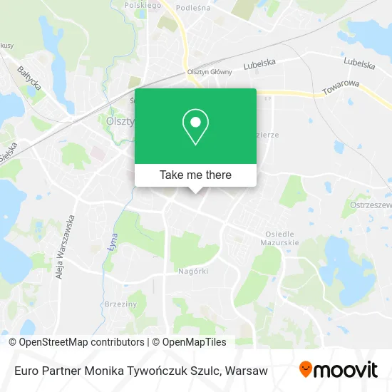 Карта Euro Partner Monika Tywończuk Szulc
