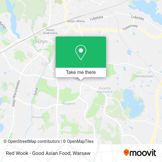 Red Wook - Good Asian Food map