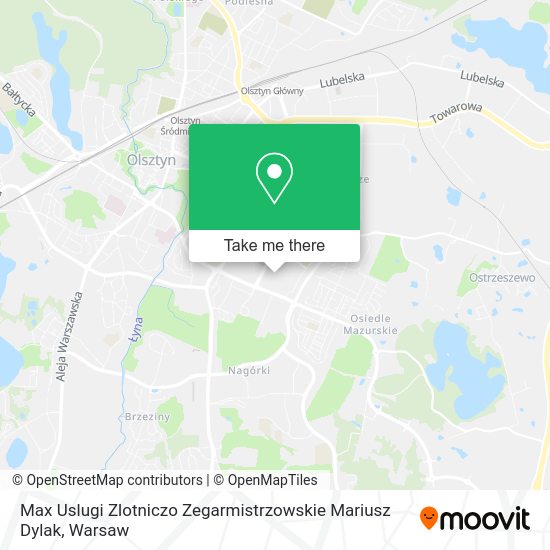 Max Uslugi Zlotniczo Zegarmistrzowskie Mariusz Dylak map