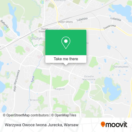 Warzywa Owoce Iwona Jurecka map