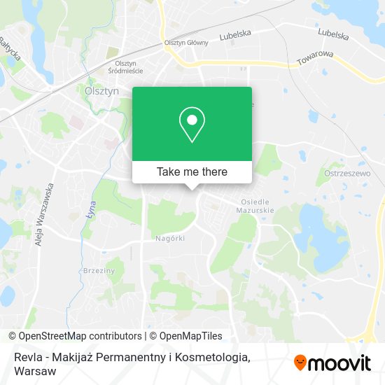 Revla - Makijaż Permanentny i Kosmetologia map