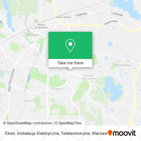 Карта Elnet. Instalacje Elektryczne, Teletechniczne