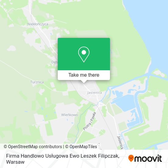 Firma Handlowo Usługowa Ewo Leszek Filipczak map