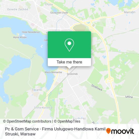 Pc & Gsm Service - Firma Usługowo-Handlowa Kamil Struski map