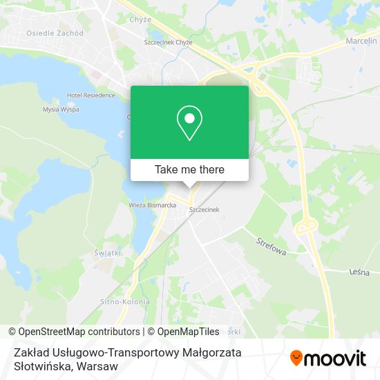 Zakład Usługowo-Transportowy Małgorzata Słotwińska map