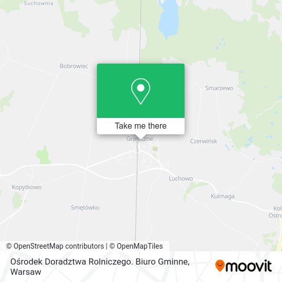 Ośrodek Doradztwa Rolniczego. Biuro Gminne map