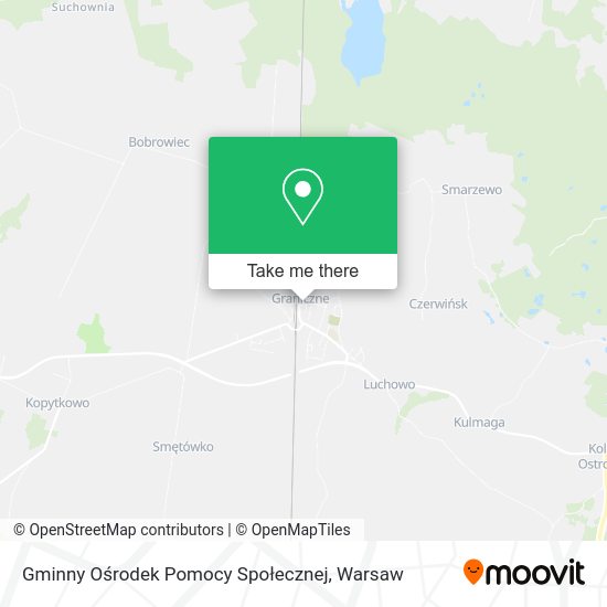 Gminny Ośrodek Pomocy Społecznej map