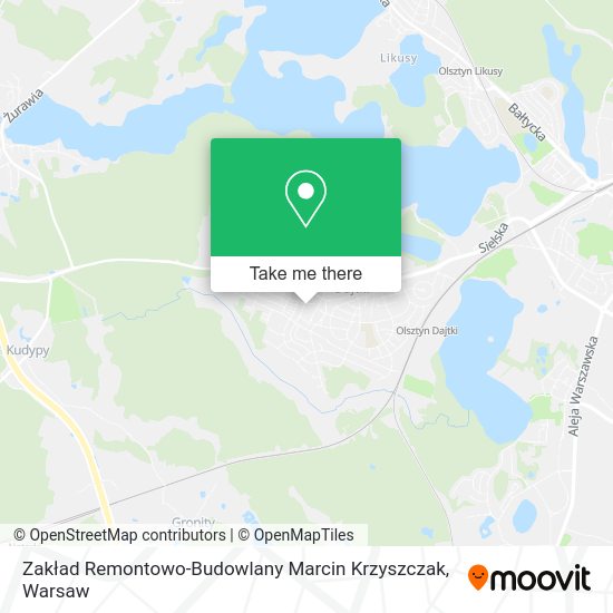 Zakład Remontowo-Budowlany Marcin Krzyszczak map