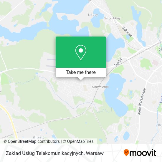 Zaklad Uslug Telekomunikacyjnych map