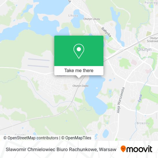 Sławomir Chmielowiec Biuro Rachunkowe map