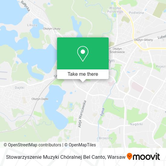 Stowarzyszenie Muzyki Chóralnej Bel Canto map