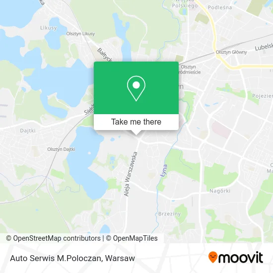 Карта Auto Serwis M.Poloczan