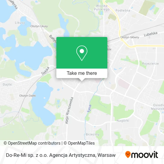 Карта Do-Re-Mi sp. z o.o. Agencja Artystyczna
