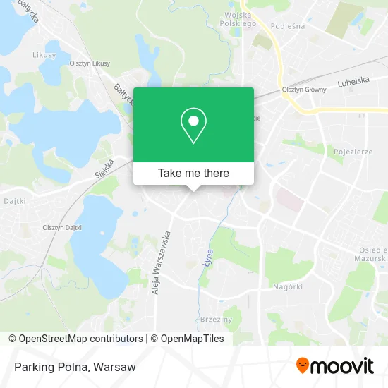 Карта Parking Polna