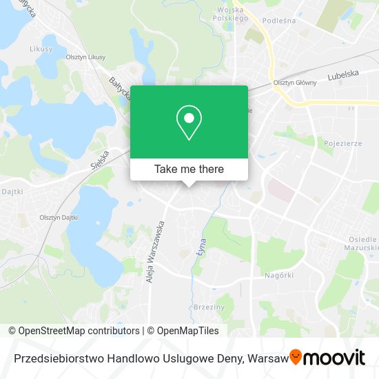 Przedsiebiorstwo Handlowo Uslugowe Deny map