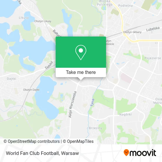 Карта World Fan Club Football