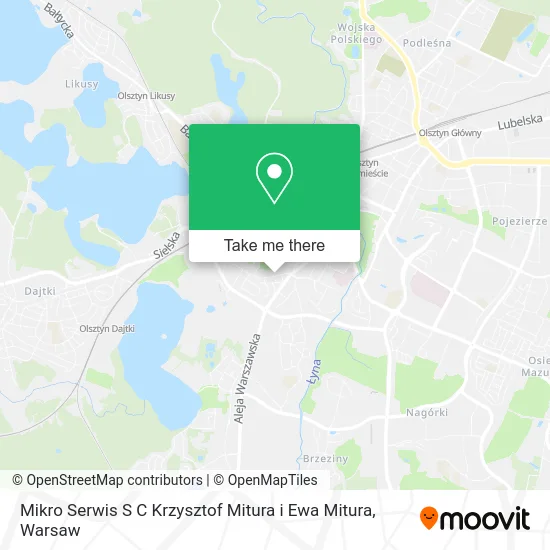 Mikro Serwis S C Krzysztof Mitura i Ewa Mitura map