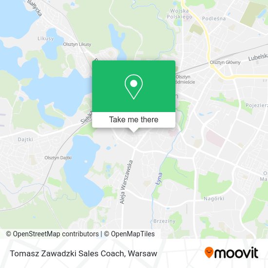 Tomasz Zawadzki Sales Coach map