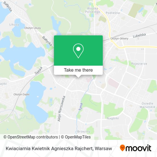 Kwiaciarnia Kwietnik Agnieszka Rajchert map