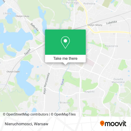 Карта Nieruchomosci