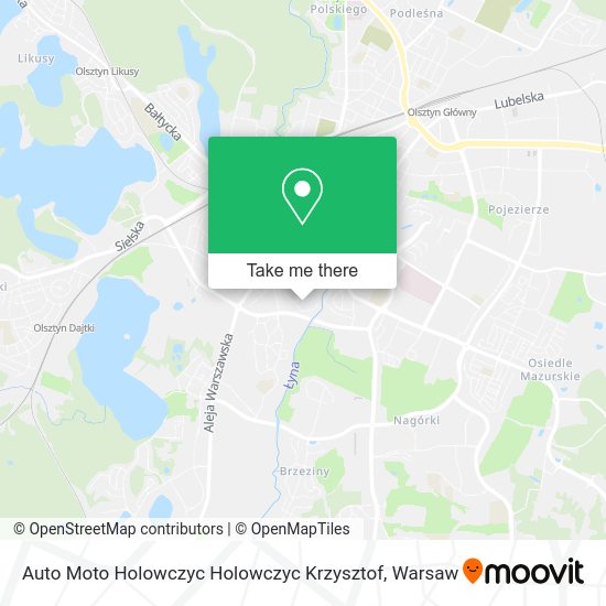 Auto Moto Holowczyc Holowczyc Krzysztof map