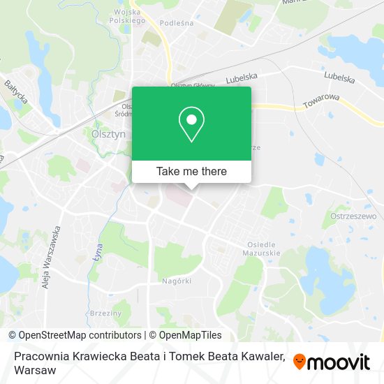 Pracownia Krawiecka Beata i Tomek Beata Kawaler map