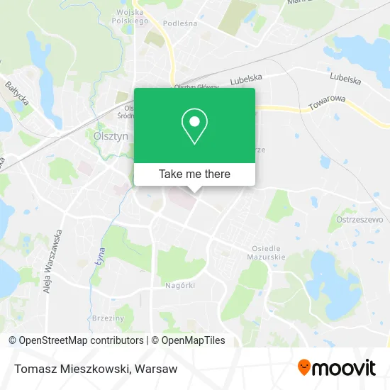 Tomasz Mieszkowski map
