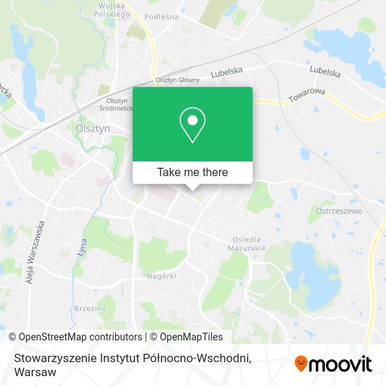 Stowarzyszenie Instytut Północno-Wschodni map