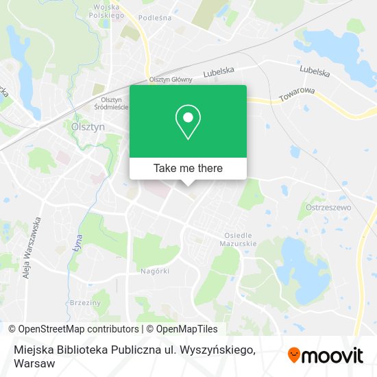 Miejska Biblioteka Publiczna ul. Wyszyńskiego map