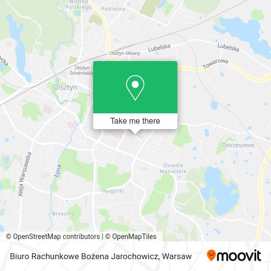 Biuro Rachunkowe Bożena Jarochowicz map