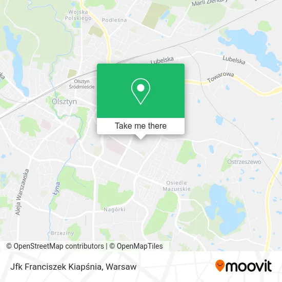 Jfk Franciszek Kiapśnia map