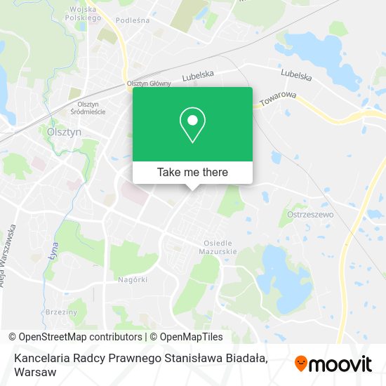 Kancelaria Radcy Prawnego Stanisława Biadała map