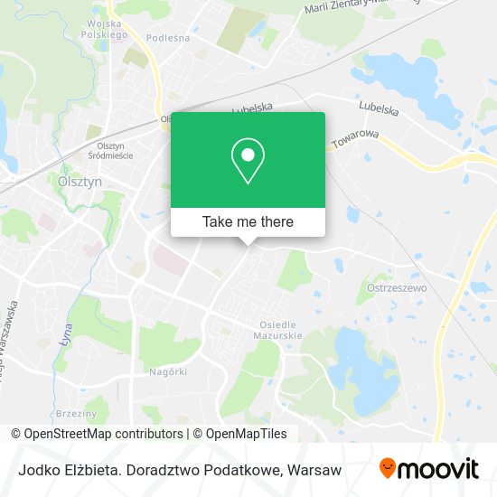 Jodko Elżbieta. Doradztwo Podatkowe map