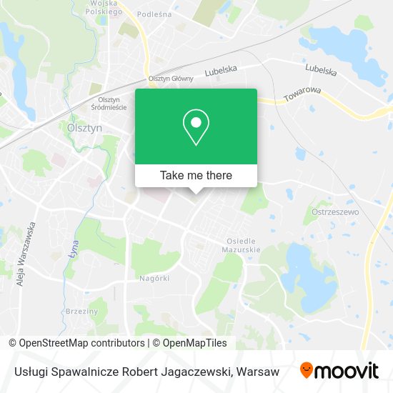 Usługi Spawalnicze Robert Jagaczewski map