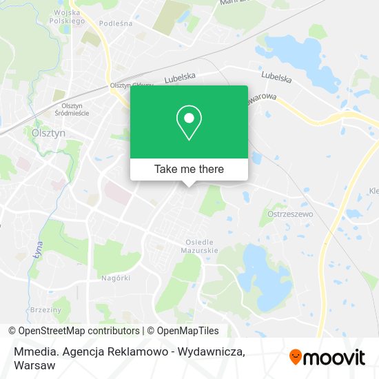 Mmedia. Agencja Reklamowo - Wydawnicza map