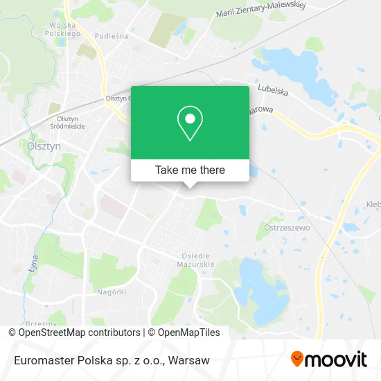 Карта Euromaster Polska sp. z o.o.