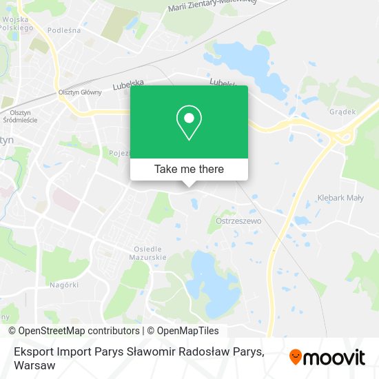 Eksport Import Parys Sławomir Radosław Parys map