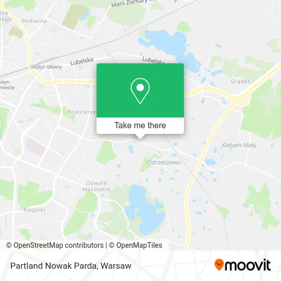 Карта Partland Nowak Parda