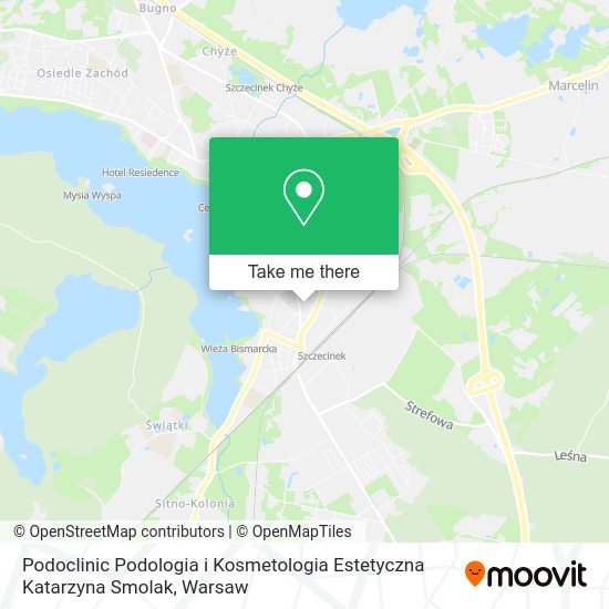 Podoclinic Podologia i Kosmetologia Estetyczna Katarzyna Smolak map